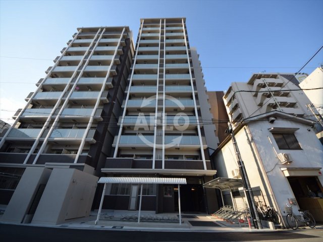 建物外観　エグゼ難波西IV（エグゼナンバニシフォー）　外観