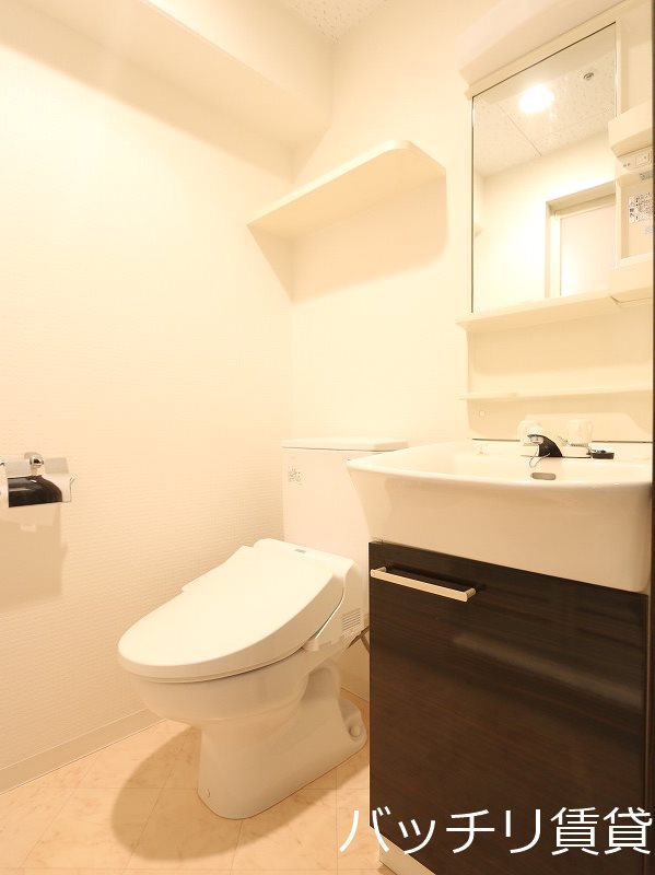 洗面設備　画像は別号室イメージの為、現況を優先いたします。