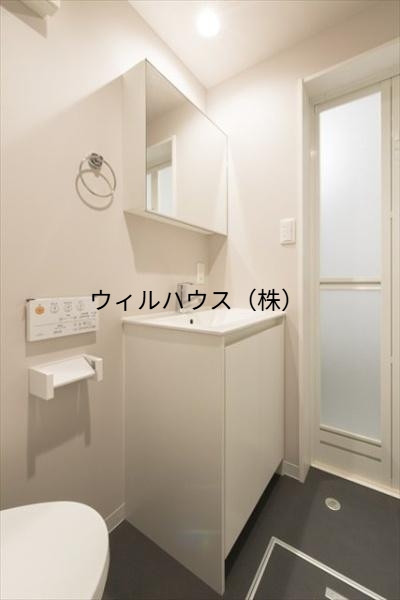 洗面設備　独立洗面台！