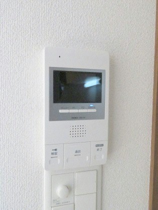 セキュリティ　モニター付きインターホンです♪