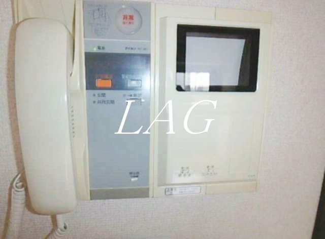セキュリティ　モニター付きインターホンです。