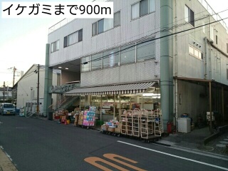 スーパー　イケガミ（スーパー）まで900m