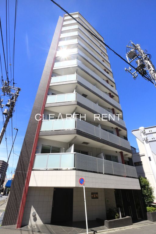 建物外観　12階建て分譲型デザイナーズマンション