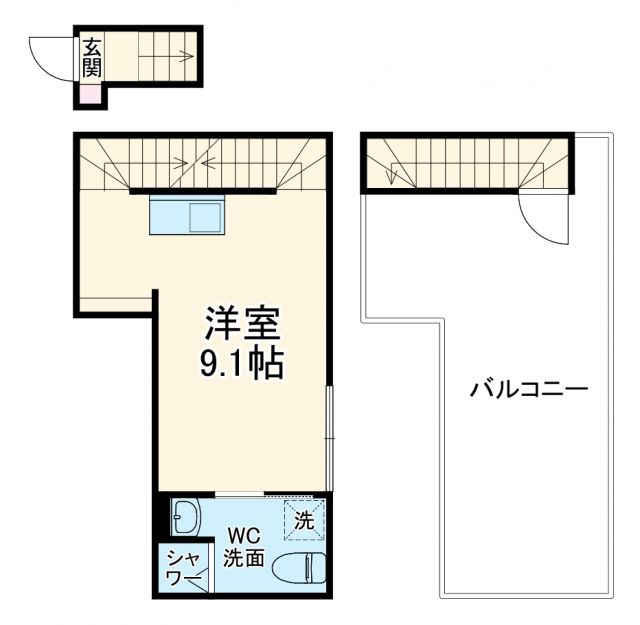The Terrace 湘南鵠沼の間取り写真
