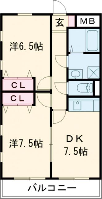 グリーンティエラの間取り写真