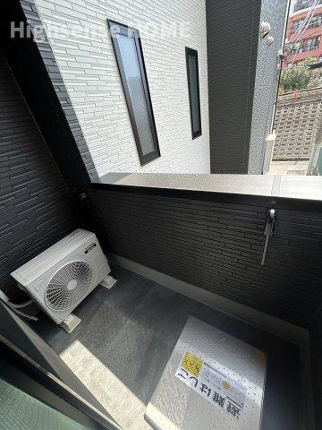 バルコニー　広々としたバルコニーです