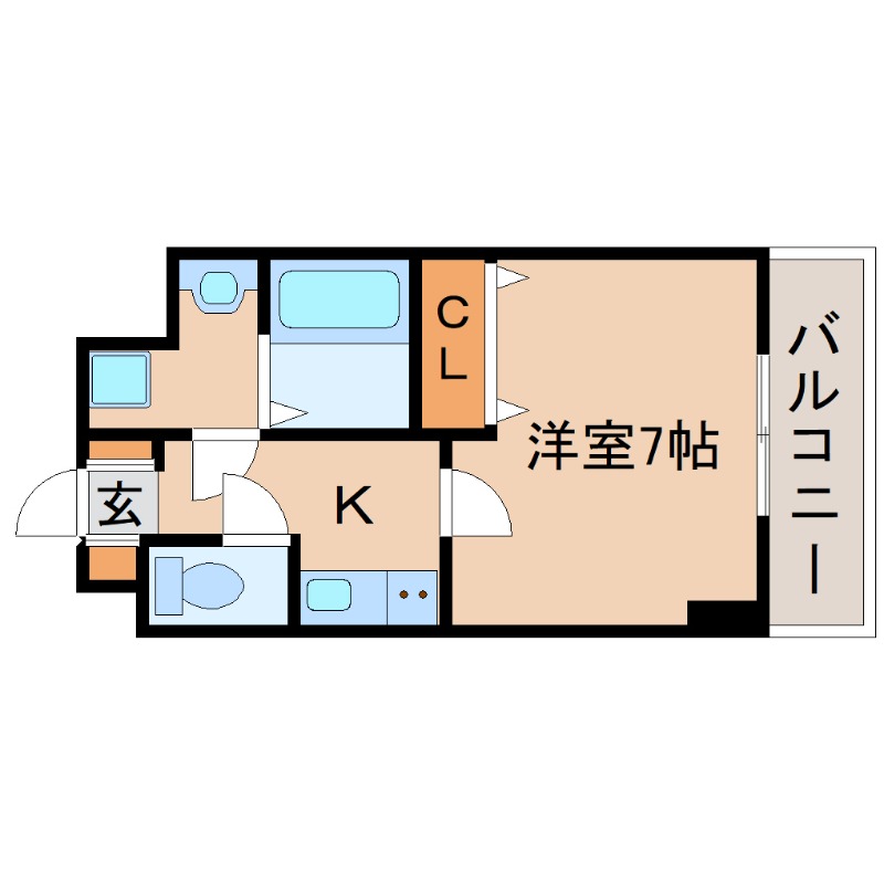 阪急神戸線 塚口駅 徒歩8分 5階建 築4年の間取り写真