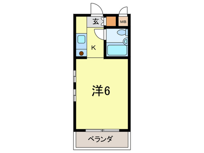 北昭和福富マンションの間取り写真