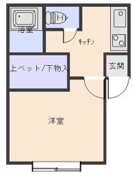 ウェブルームシャルマンの間取り