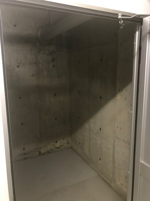 収納　地下1階に専用のトランクルームが完備！