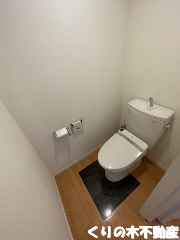 トイレ　ゆったりとした空間のトイレです