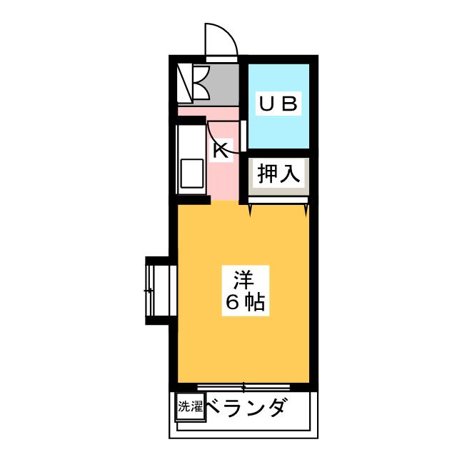 【サンコートにしびの間取り】