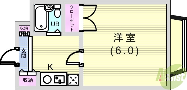 【MAYA-桜-ビレッジの間取り】