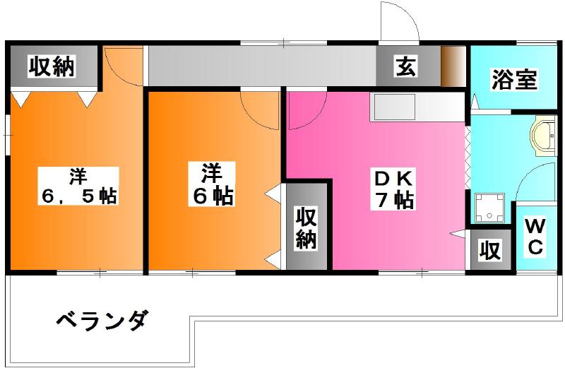 アークハイムの間取り