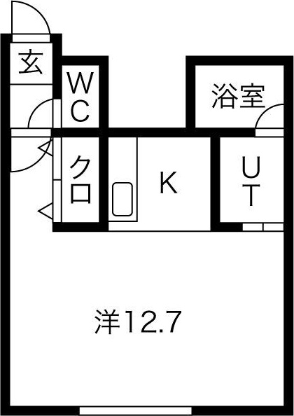北海道札幌市西区山の手三条１（アパート）の賃貸物件の間取り