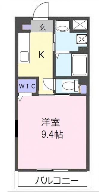 津市大門のマンションの間取り