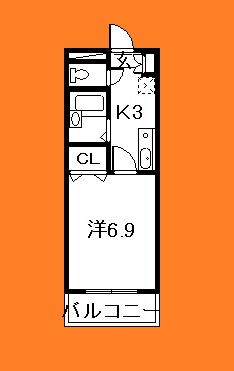 船橋市本郷町のマンションの間取り