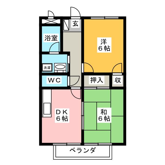 Ｓｕｎ　Ｆｌｏｗｅｒ正木IIの間取り