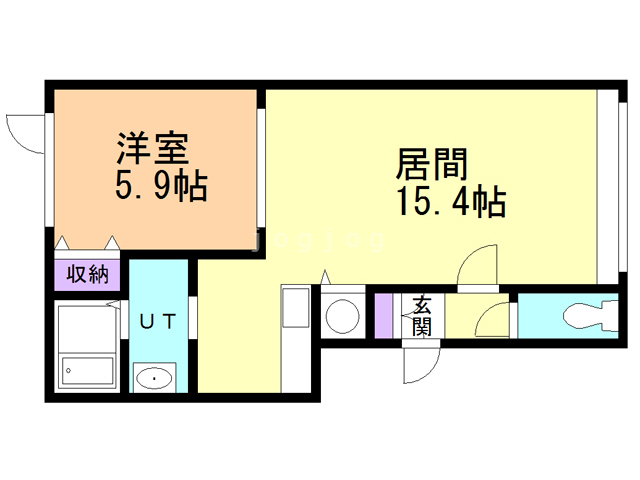 ノースコンフォートの間取り