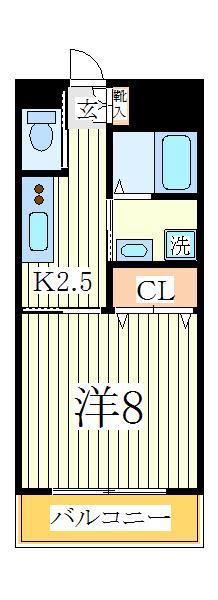 柏市みどり台のマンションの間取り