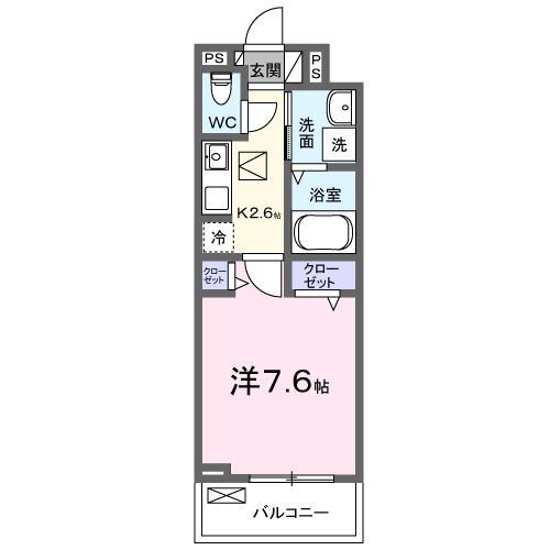 ファースト　スターの間取り