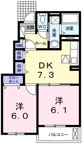 シャン・ヴェールの間取り