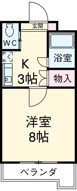 カーサビアンカの間取り