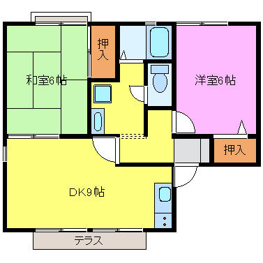 【トゥインクル・シュガータウンの間取り】