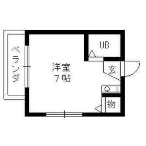 名古屋市守山区小幡のマンションの間取り