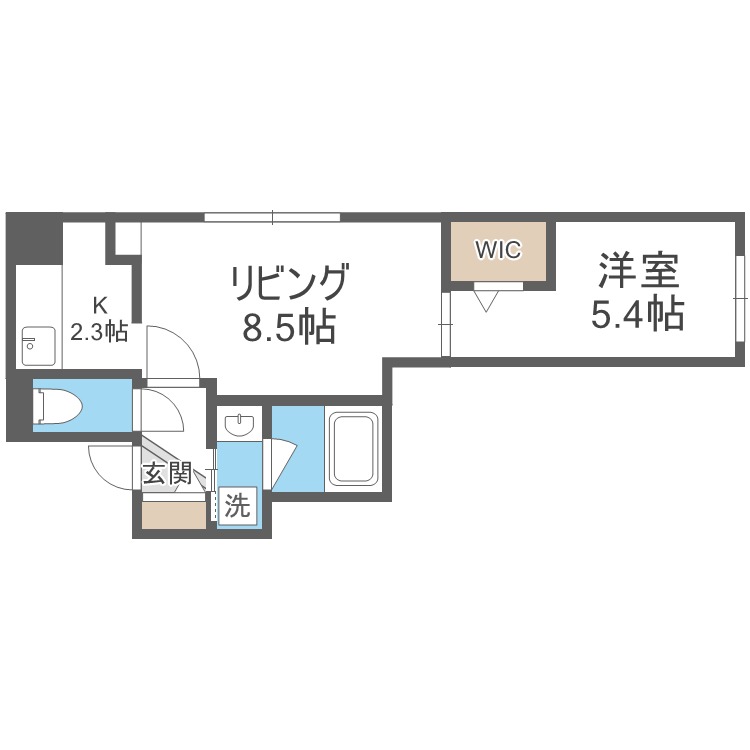 Ｒｉｖｉｅｒａ南郷（リヴィエラ南郷）の間取り