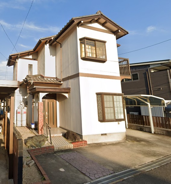 東坂部町貸家の建物外観