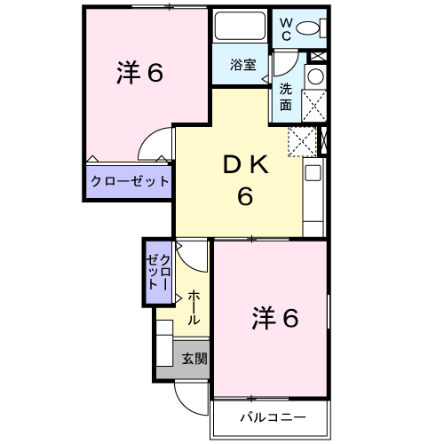 ユート２１の間取り