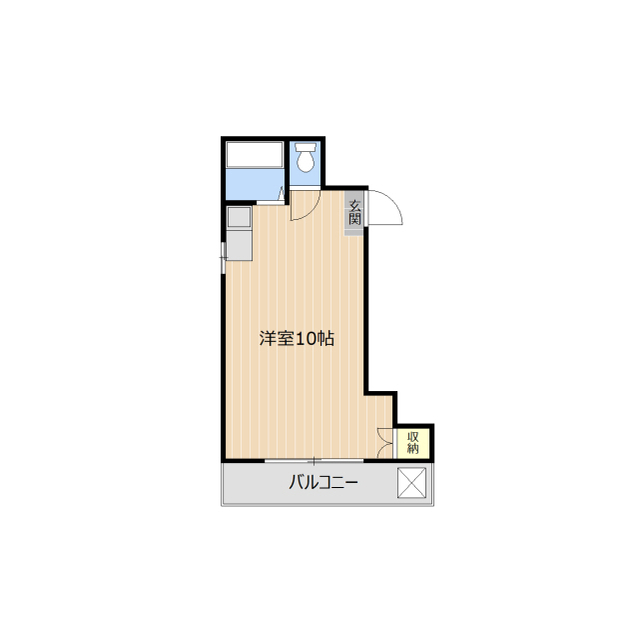 アルモ九品寺の間取り