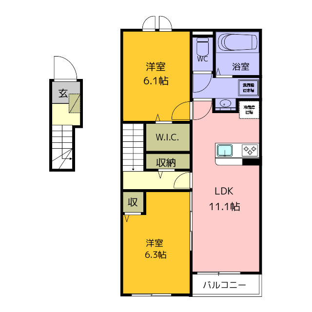 あおかわ　IIの間取り