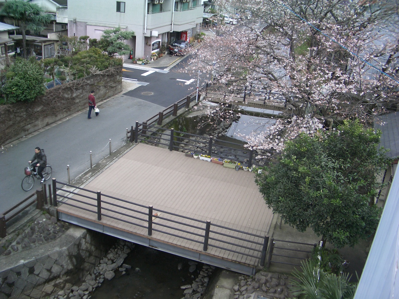 【熊本市中央区大江のアパートの眺望】