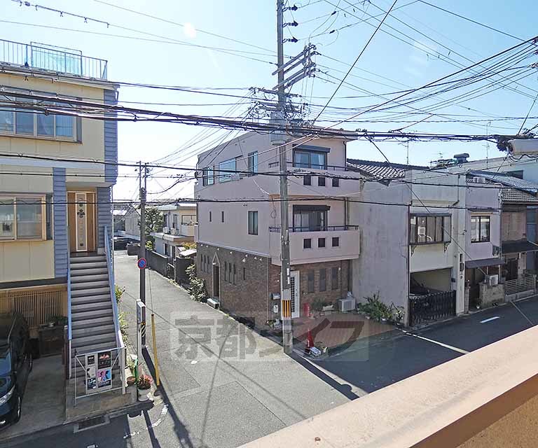 【京都市左京区下鴨下川原町のマンションの眺望】