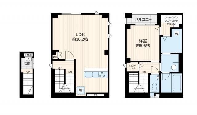 ビューノ八重洲通りの間取り