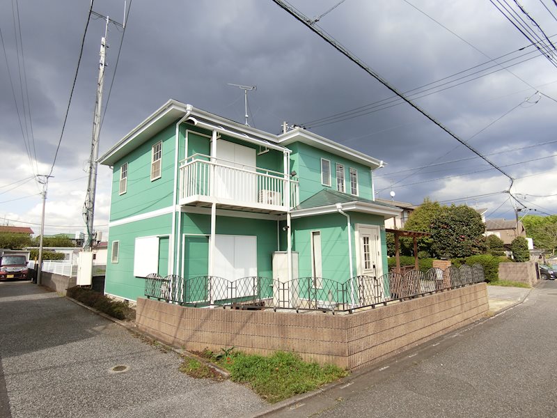 千葉寺町貸家の建物外観