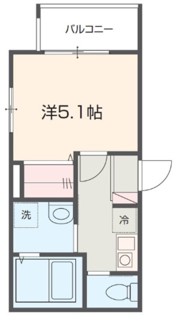 MELDIA東浦和の間取り