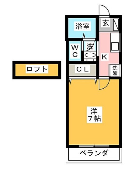 Ｆｒａｎ　Ｈｉｌｌｓの間取り
