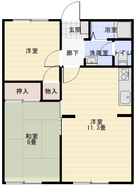 フォレストヒルの間取り