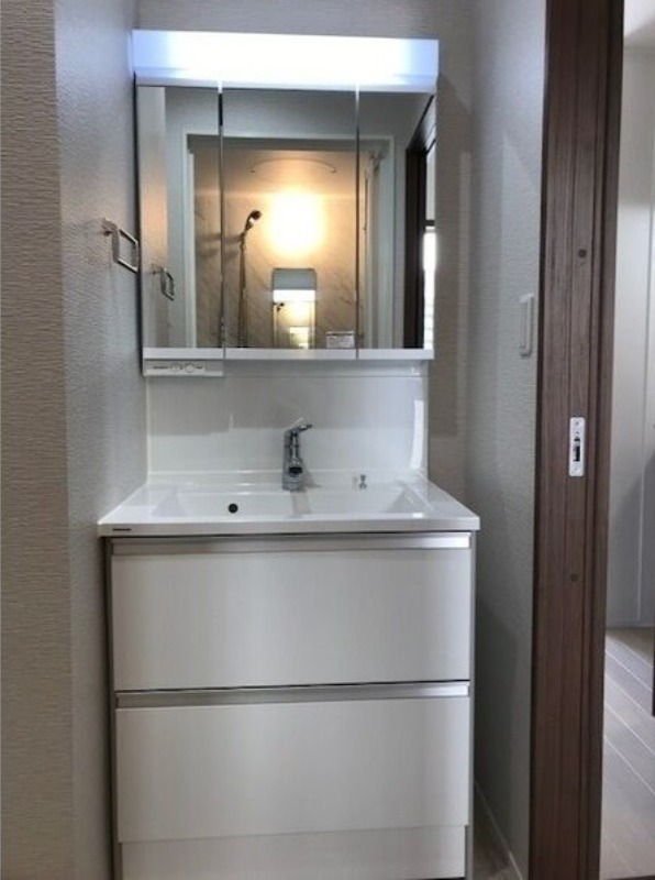 洗面設備　図面と現状に相違がある場合には現状を優先