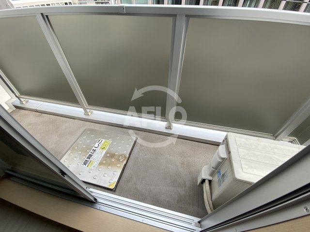 バルコニー　ラ・フォルム与力レジデンス　バルコニー