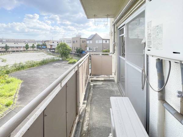 バルコニー　ビレッジハウスの同一物件・同一タイプの間取りの写真です