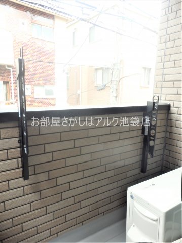 バルコニー　タイル張りのオシャレなデザイン♪