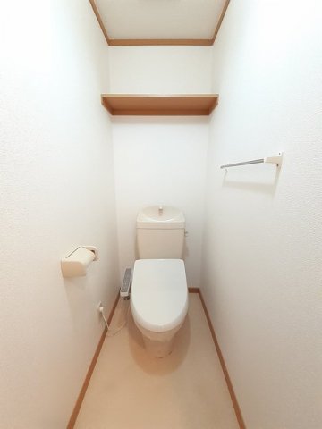 トイレ　ゆったりとした空間のトイレです