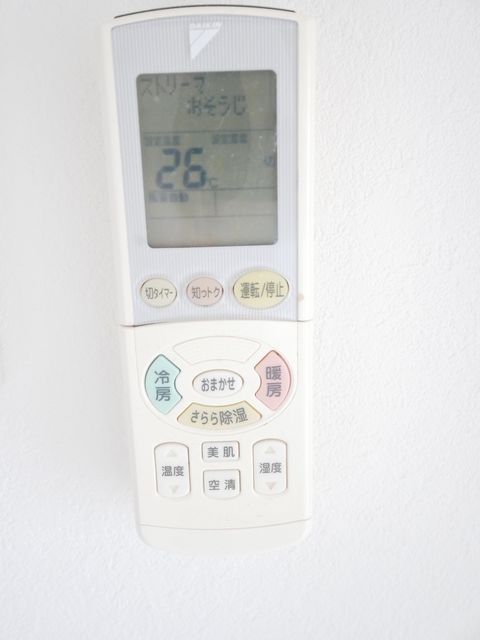 その他設備　★エアコンリモコンの様子★