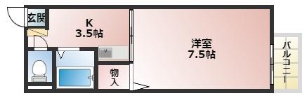 ソレイユの間取り写真