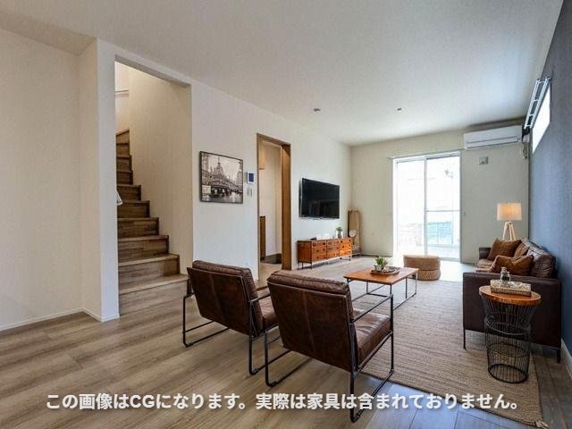 居室・リビング　家具や調度品の画像はＣＧとなります。