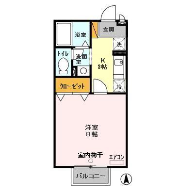 アークグレイスIIBの間取り写真